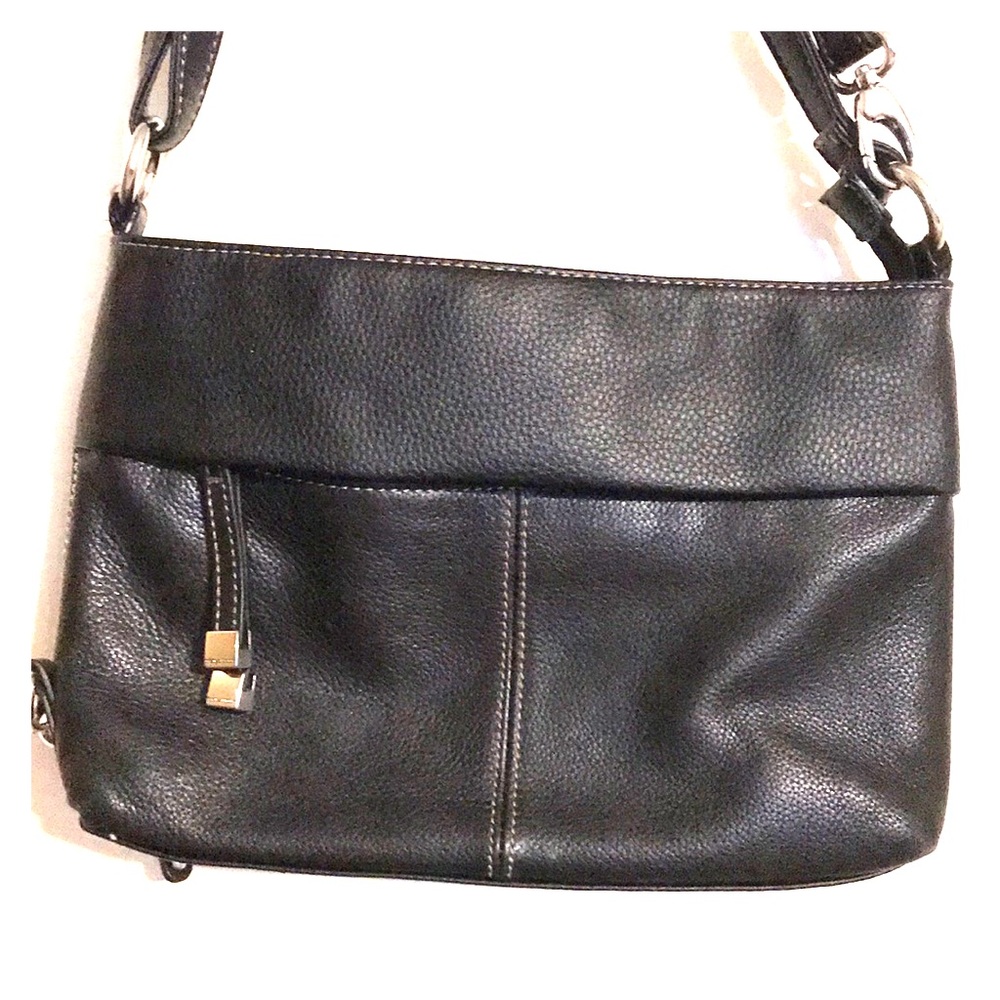 Tignanello Black Purse Bag Crossbody